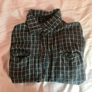 Brandy Melville Gridded Flannel